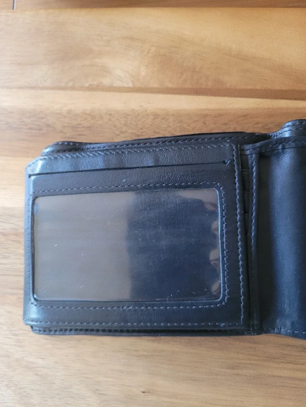 Bosca Black Leather Cardholder Wallet